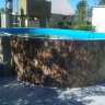 Каркасный бассейн морозоустойчивый Лагуна стальной 10х3х1.25м овальный (вкапываемый)/ТМ838