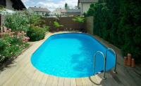 Каркасный сборный морозоустойчивый бассейн Summer Fun овальный-oval 9,16 х 4,6 х 1,5 м Chemoform Германия (скиммер + форсунка) 4501010261KB