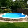 Каркасный сборный морозоустойчивый бассейн Summer Fun Восьмёрка-8-Form 6,25 х 3,6 х 1,2 м Chemoform Германия (скиммер + форсунка)/4501010513