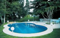 Каркасный сборный морозоустойчивый бассейн Summer Fun Восьмёрка-8-Form 7,25 х 4,6 х 1,2 м Chemoform Германия (скиммер + форсунка)/4501010515