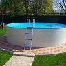 Каркасный сборный морозоустойчивый бассейн Summer Fun круглый-rund 6,0 х 1,5 м Chemoform Германия (скиммер + форсунка) 4501010131KB
