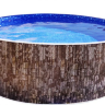 Пленка (лайнер) для круглого морозостойкого бассейна Лагуна 250 х 140 см. цвет Мрамор