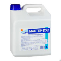 МАСТЕР-ПУЛ, 3л канистра, жидкое безхлорное средство 4 в 1 для обеззараживания и очистки воды. М21