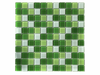 Мозаика стеклянная Aquaviva Сristall Green Light DCM173/16905