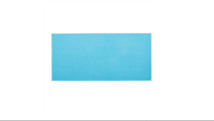 Плитка керамическая Aquaviva голубая, 240х115х9 мм/12767